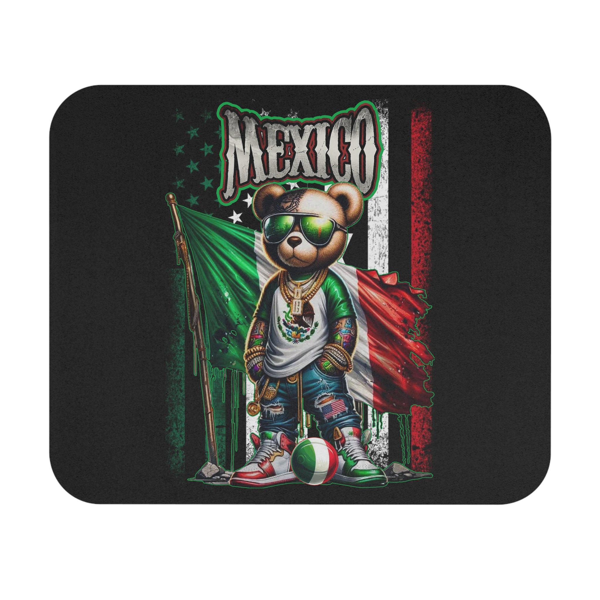 Mexico Teddy Bear / Gaming Mouse Pad