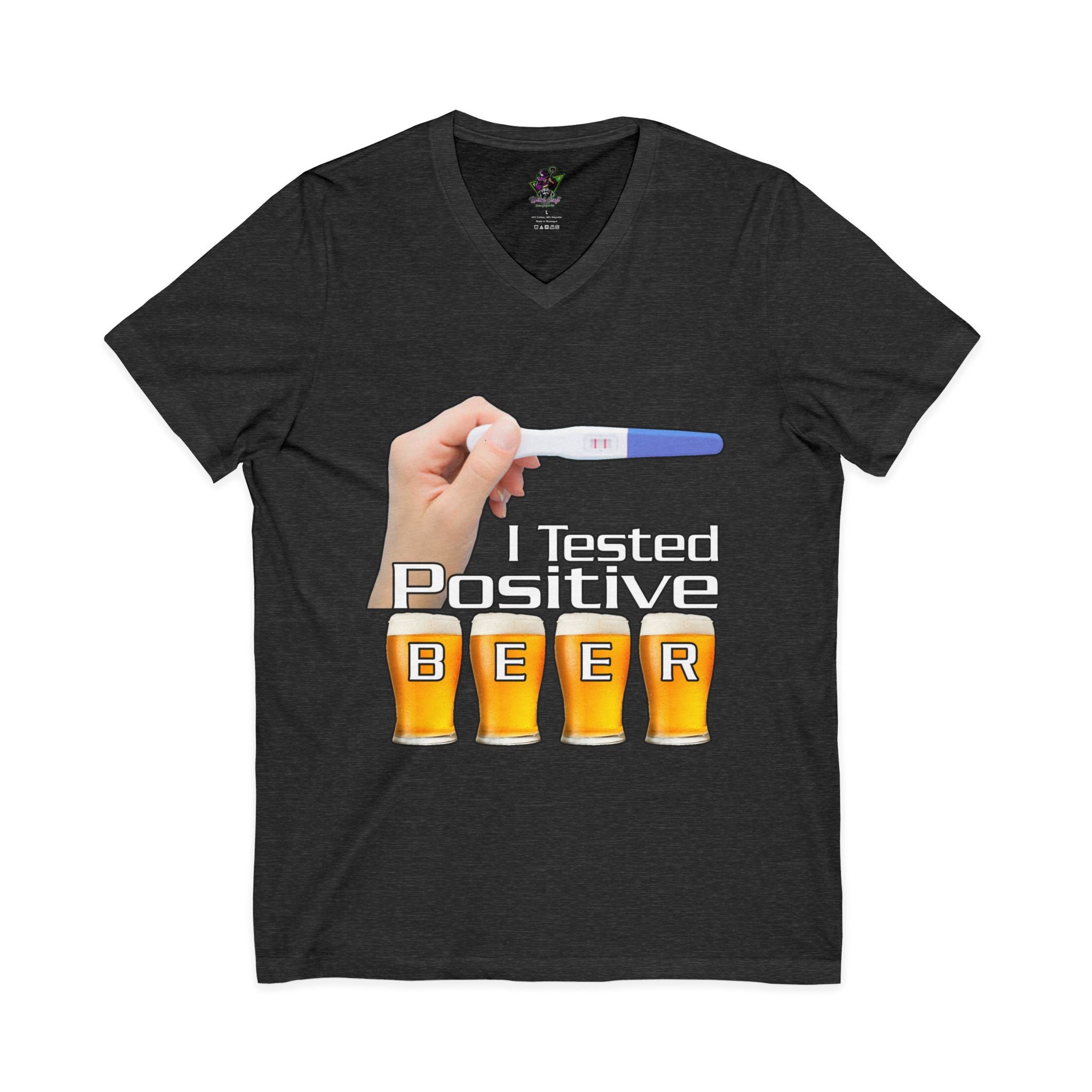 Tested Positive Beer / V-Neck Tee