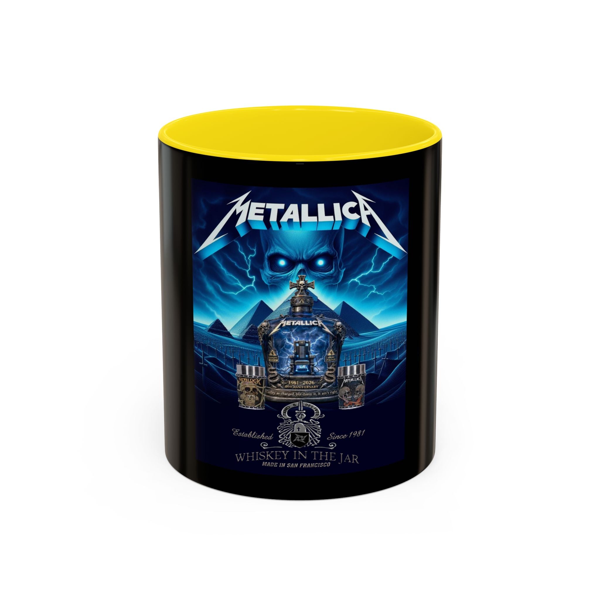 Metallica Whiskey in Jar / Accent Coffee Mug 11/15oz