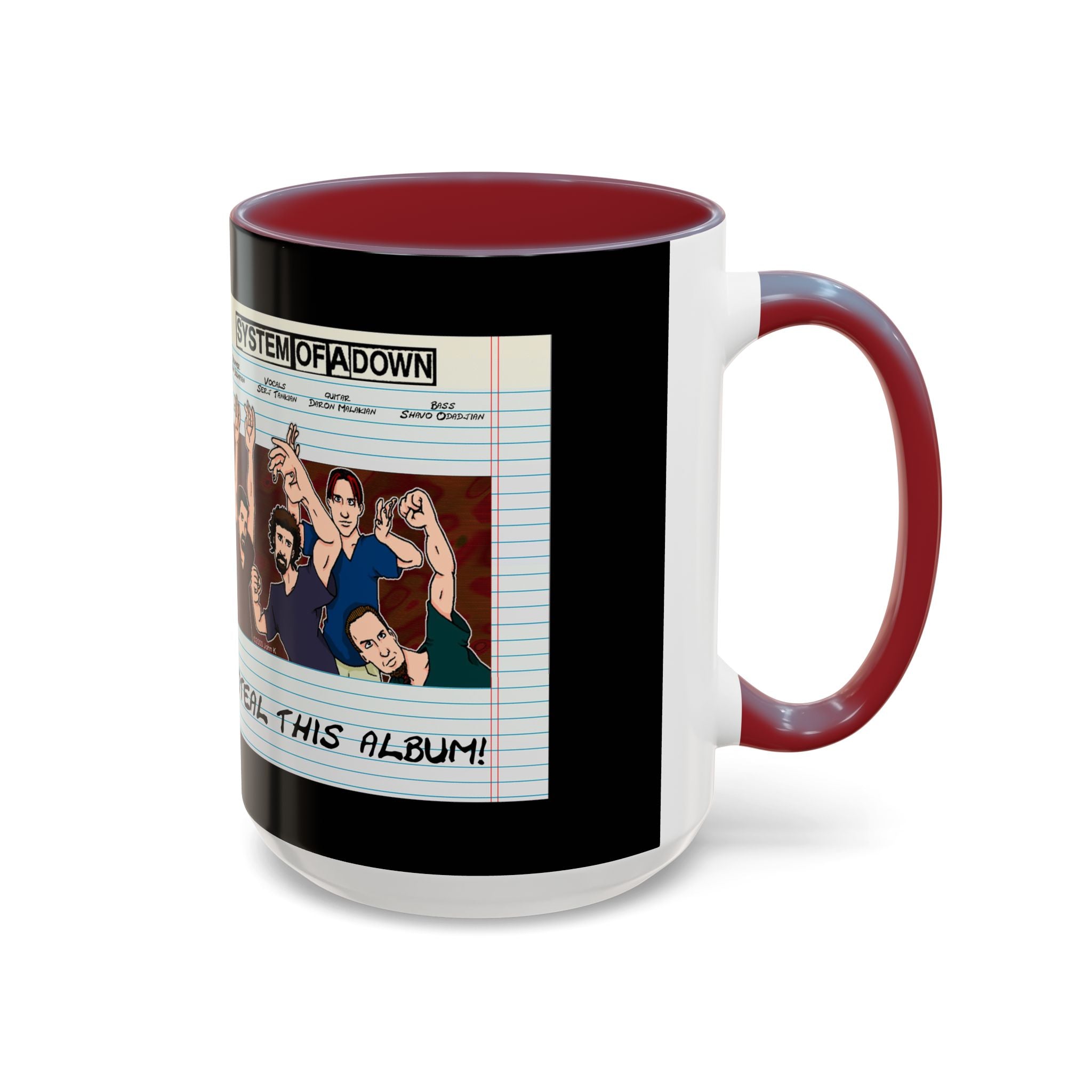SOAD Steal This Album F&B / Accent Coffee Mug 11/15oz