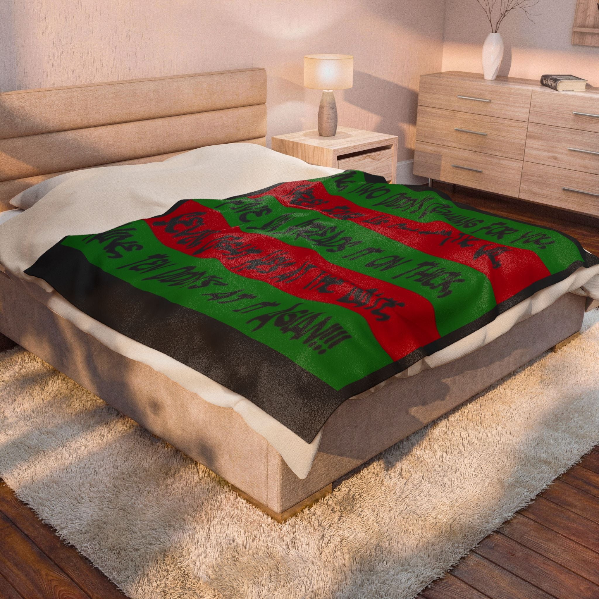 Diddy's Coming For You / Velveteen Plush Blanket
