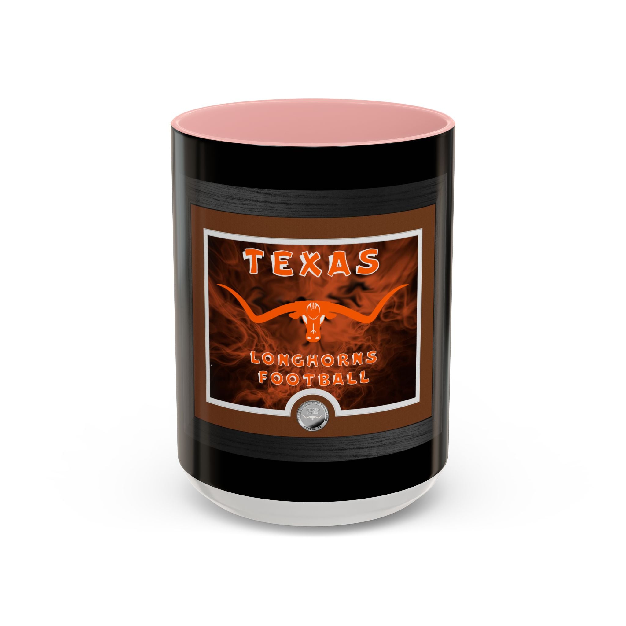 Texas Longhorns Framed / Accent Coffee Mug 11/15oz