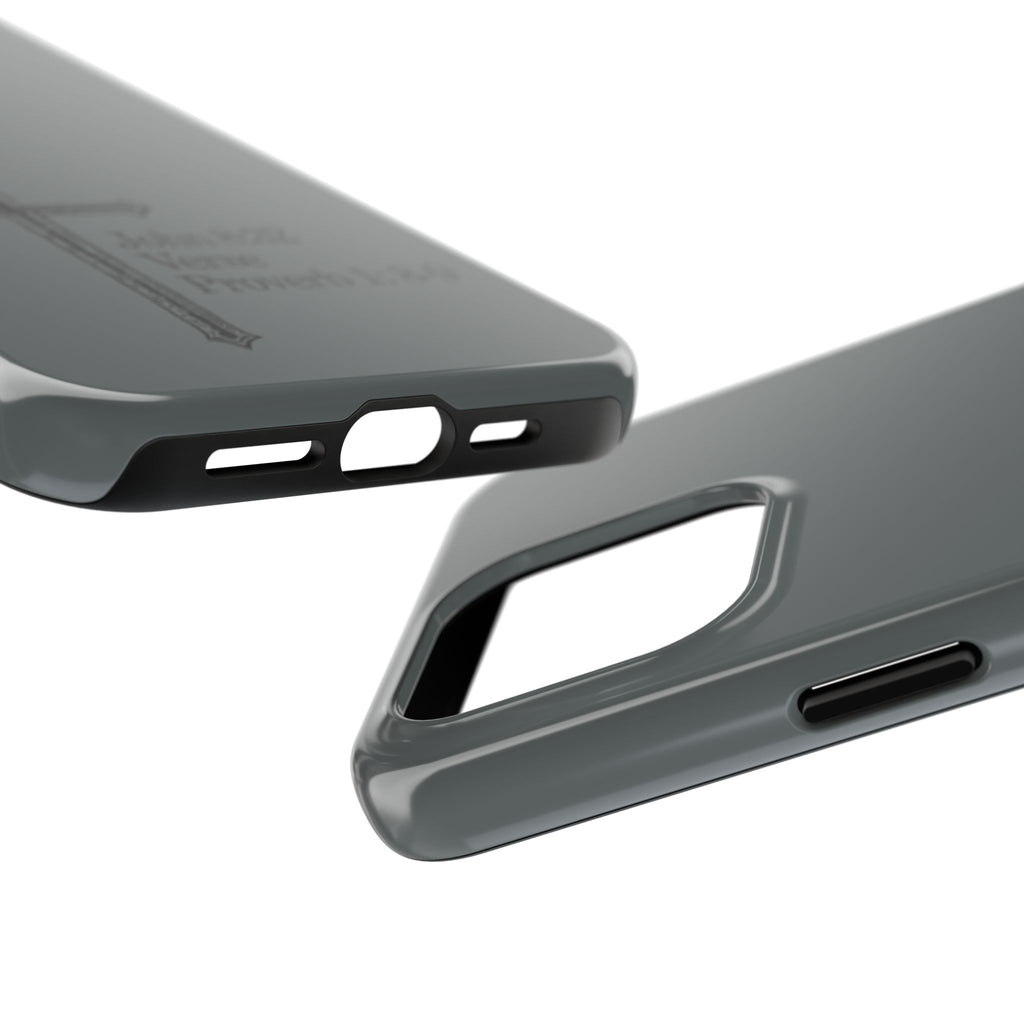 John 8:32 / Proverb 1: 8-9 / Tough Phone Case