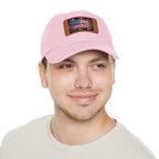 American Brick Flag / Leather Patch Hat