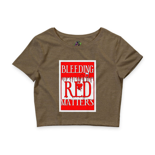 Bleeding Red Matters / Crop Top