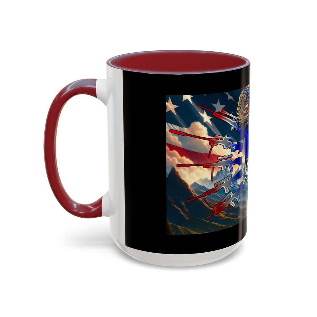 Skull & Guns 250th / Accent Coffee Mug 11/15 oz