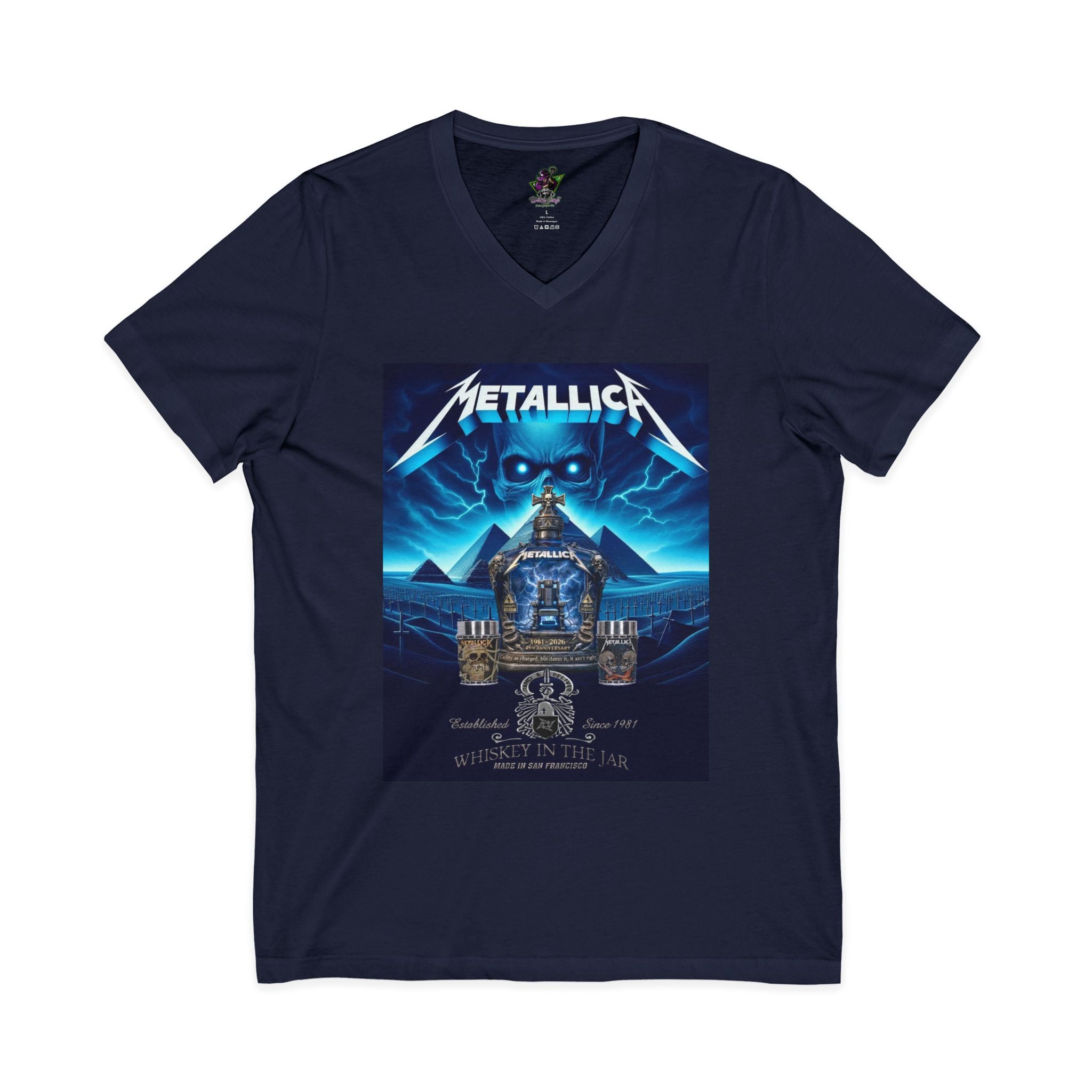 Metallica Whiskey in Jar / V-Neck Tee