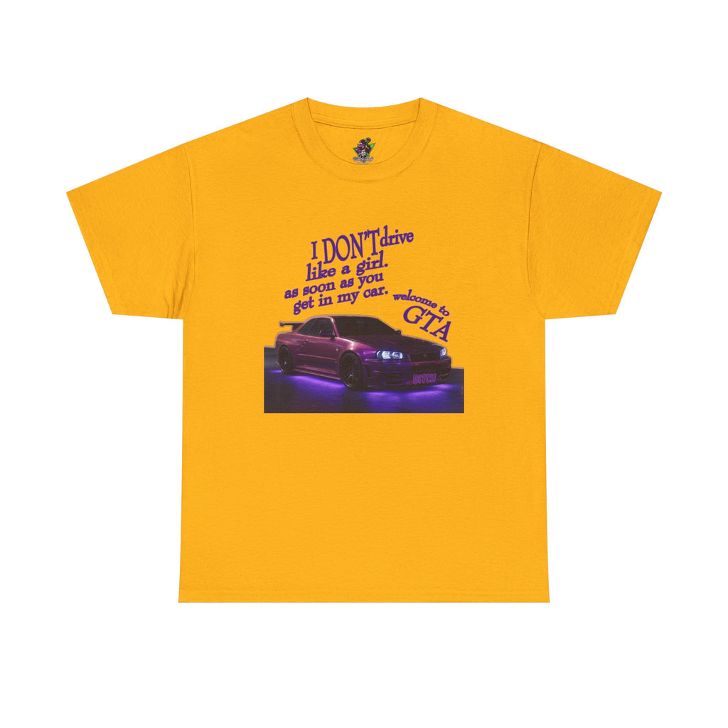 I Don't Drive Like a Girl Purple