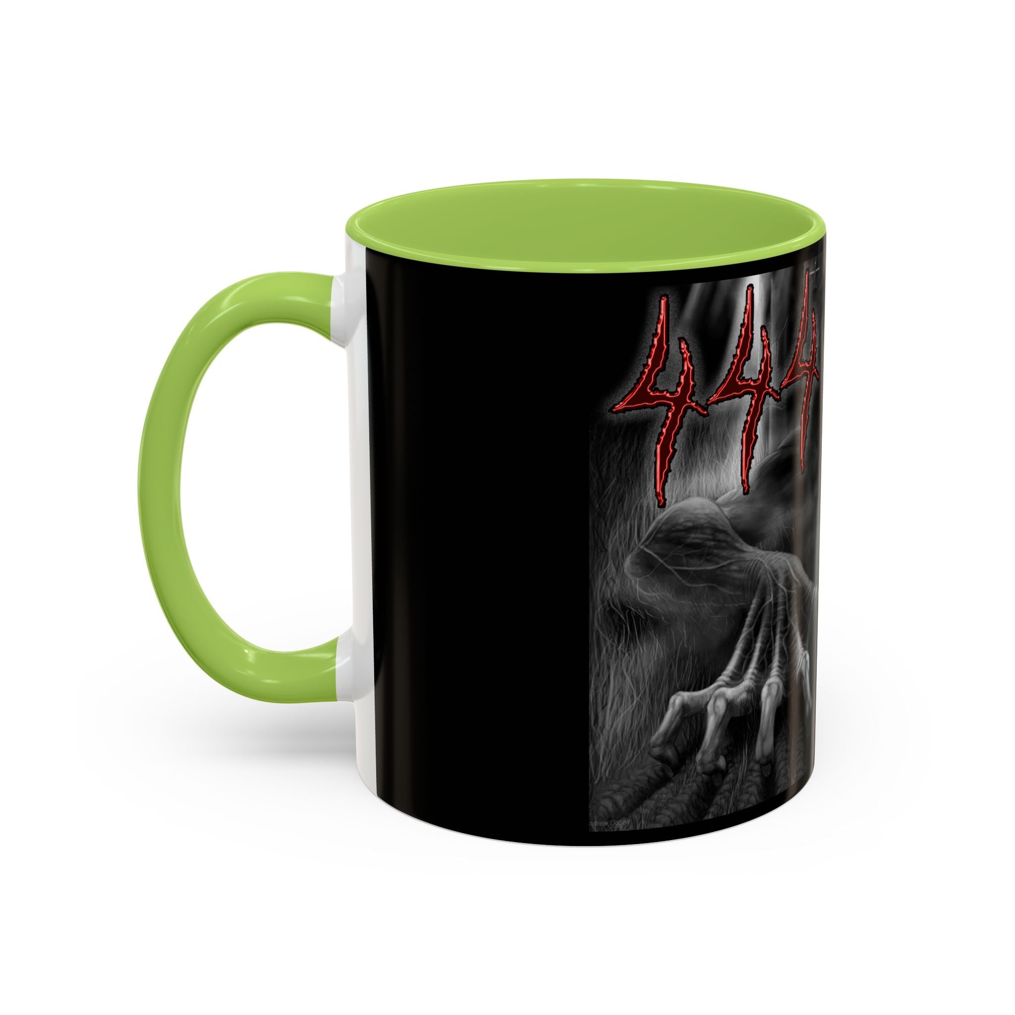 2/3 Evil Demon / Accent Coffee Mug 11/15oz