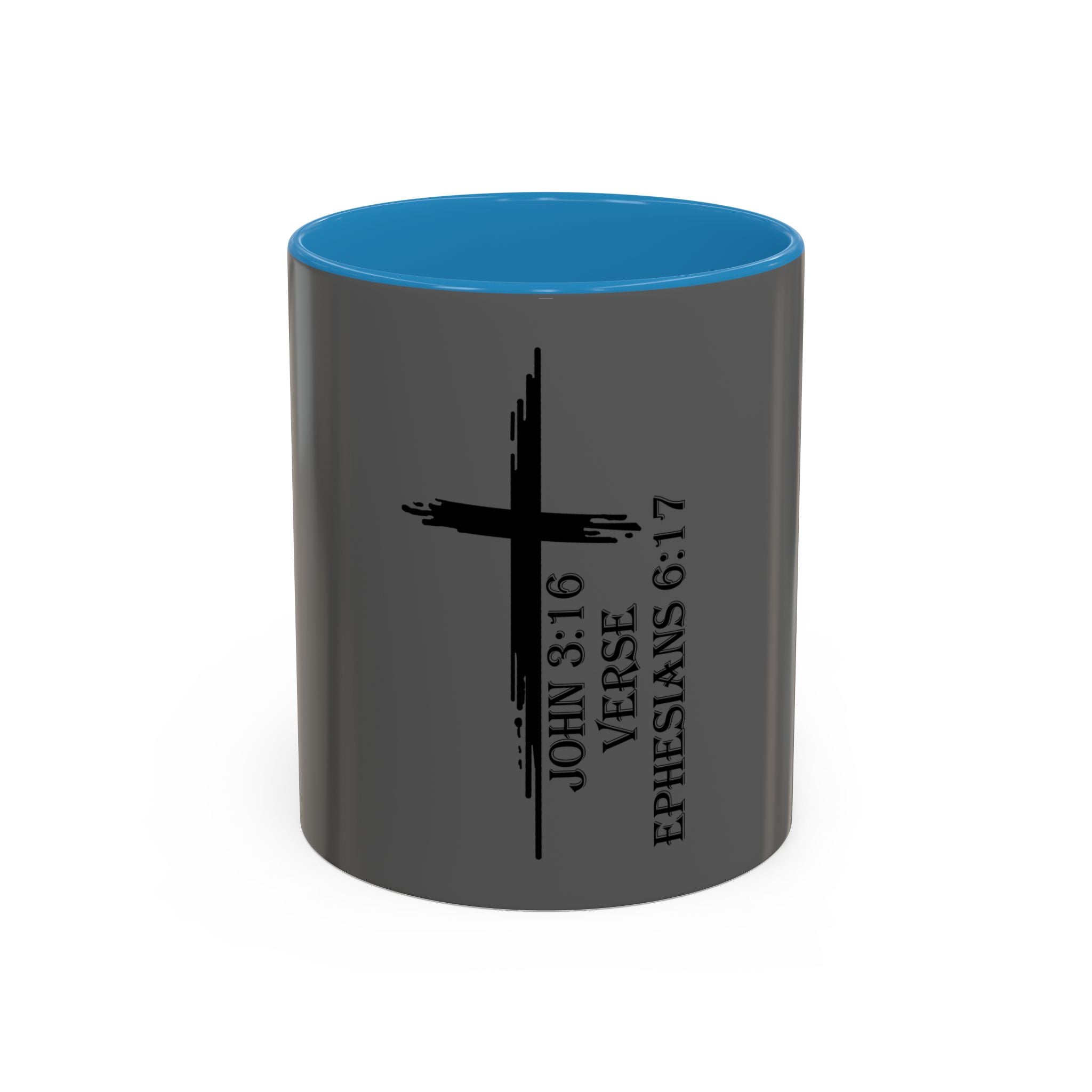 John 3:16 / Ephesians 6:17 / Accent Coffee Mug 11/15oz