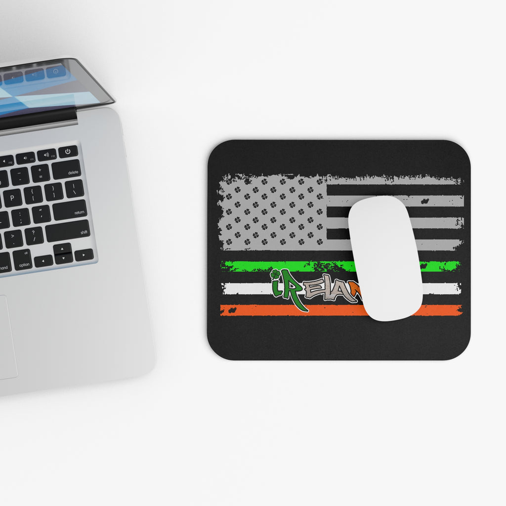 American / Ireland Flag  / Gaming Mouse Pad