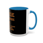 Coffee Spelled Backwards Is EEFFOC / Accent Coffee Mug 11/15oz
