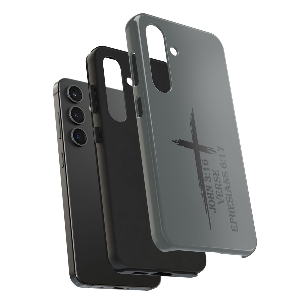 John 3:16 Verse Ephesians 6:17 / Tough Phone Case