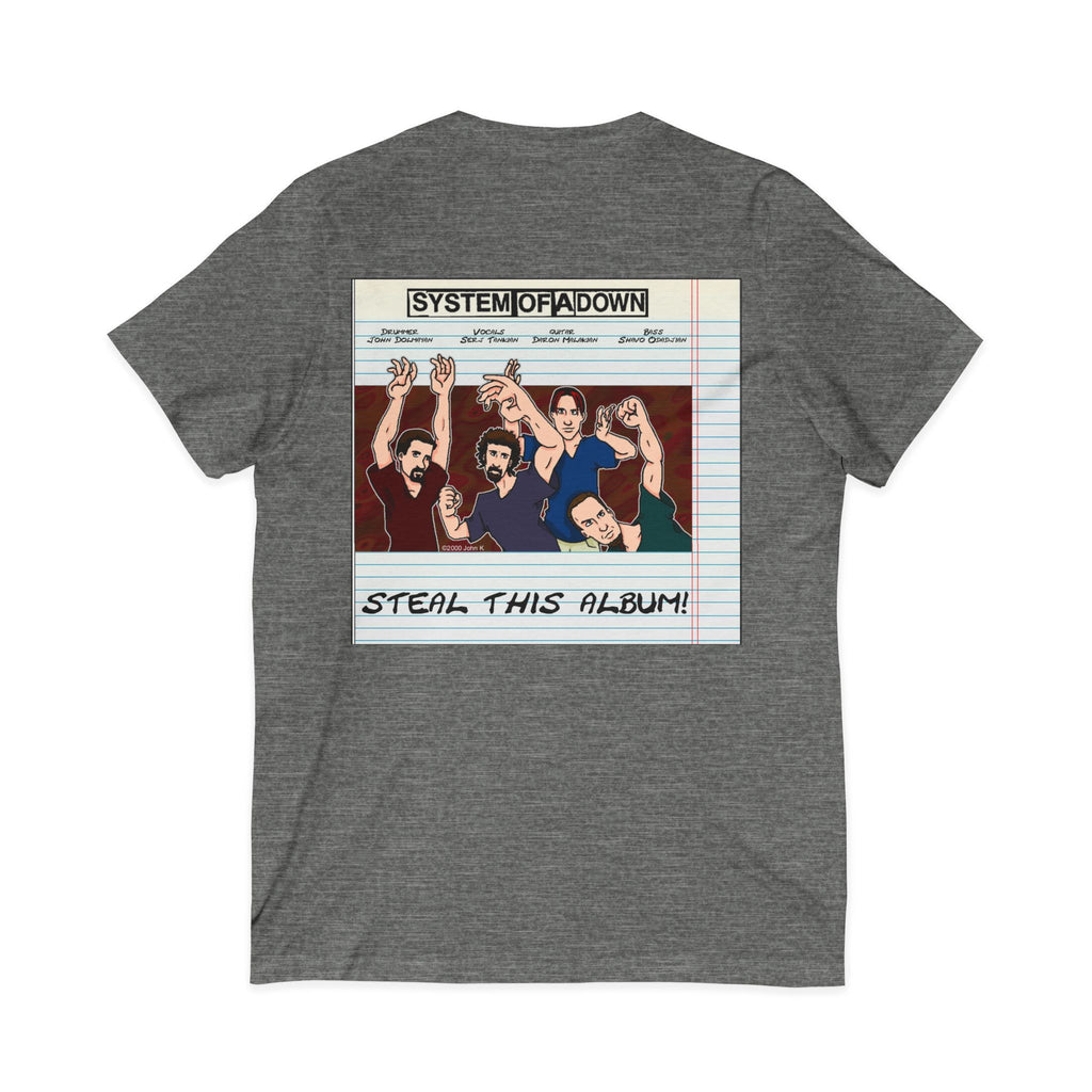 SOAD Steal This Album F&B / V Neck Tee