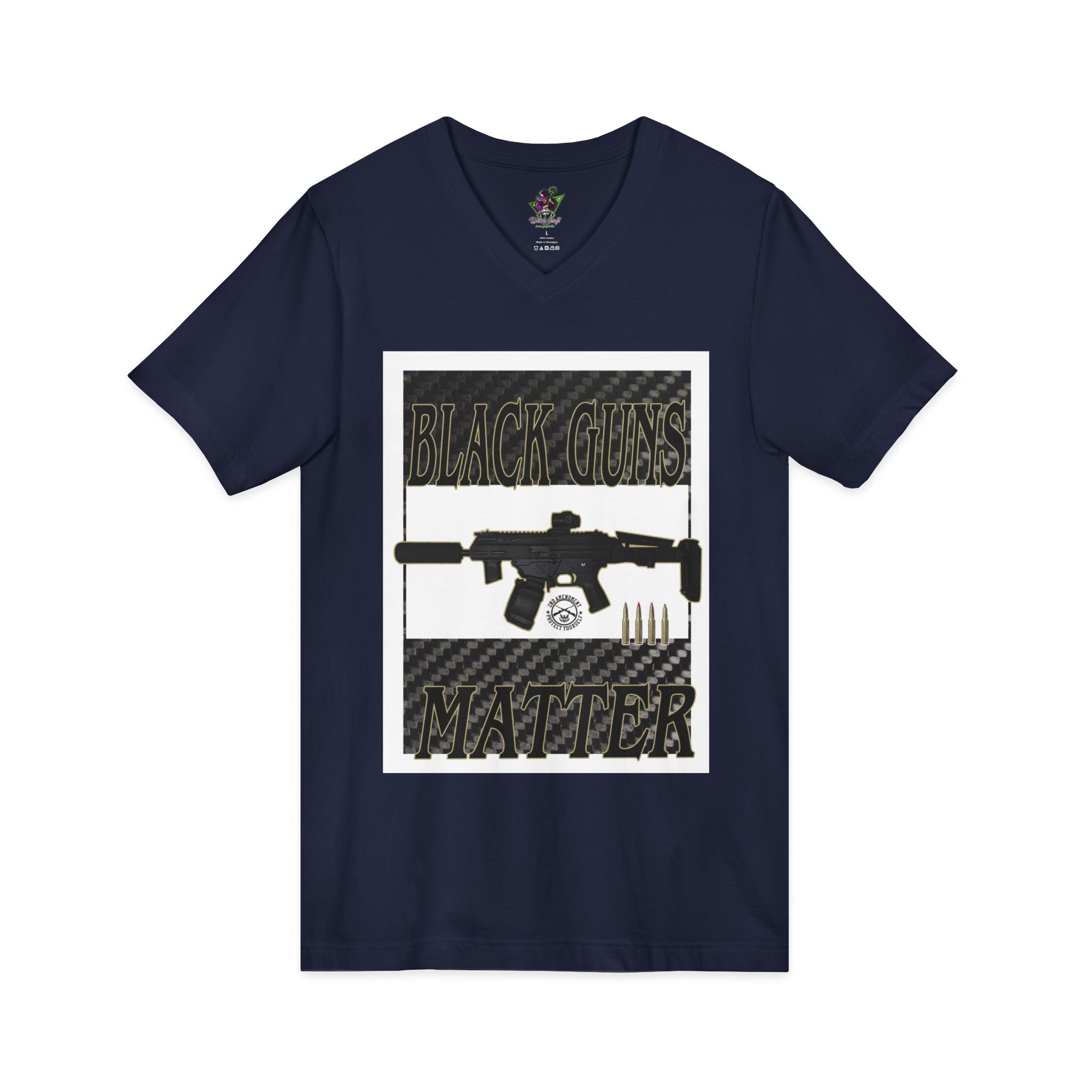 Black Guns Matter / V-Neck Tee