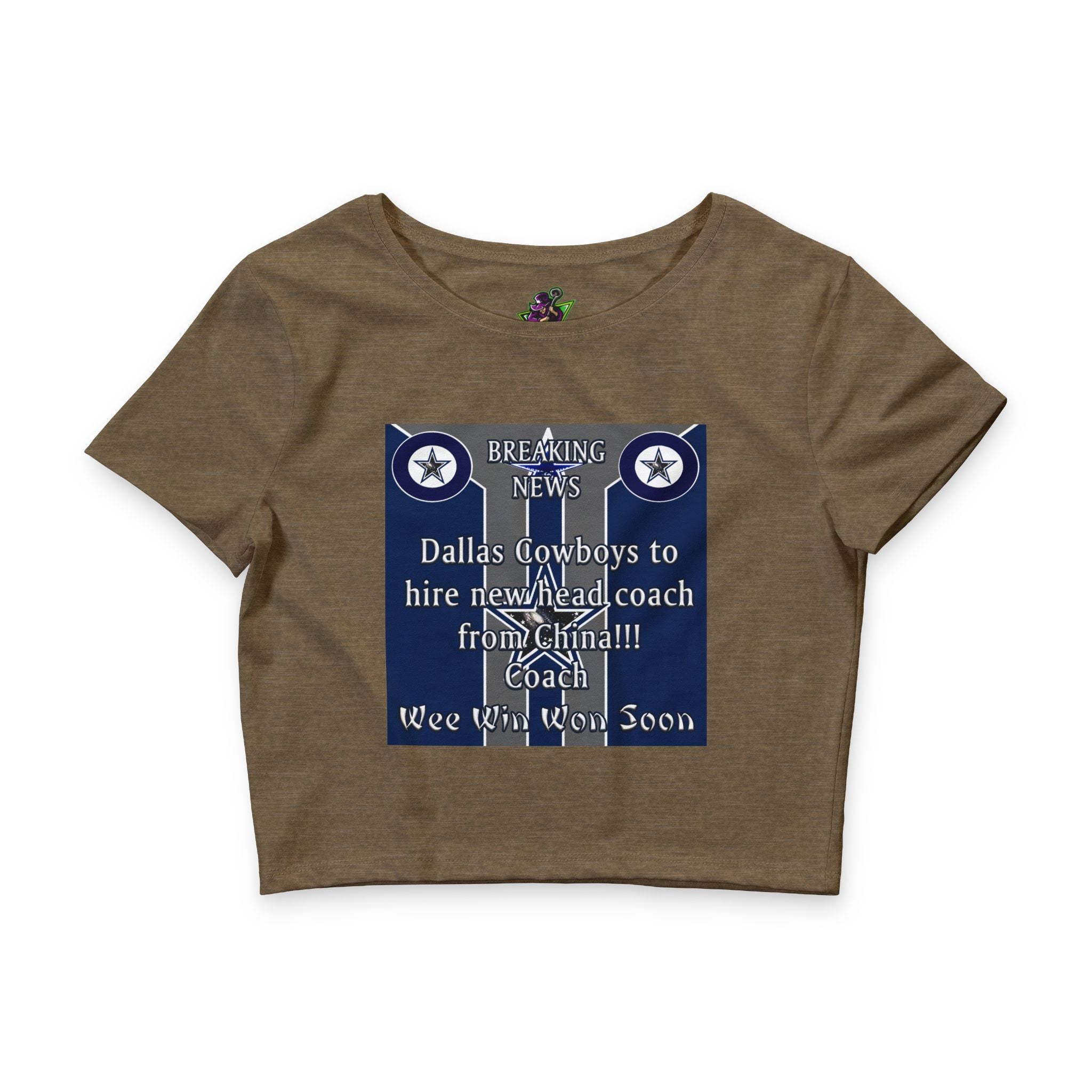 Cowboys Breaking News / Crop Top