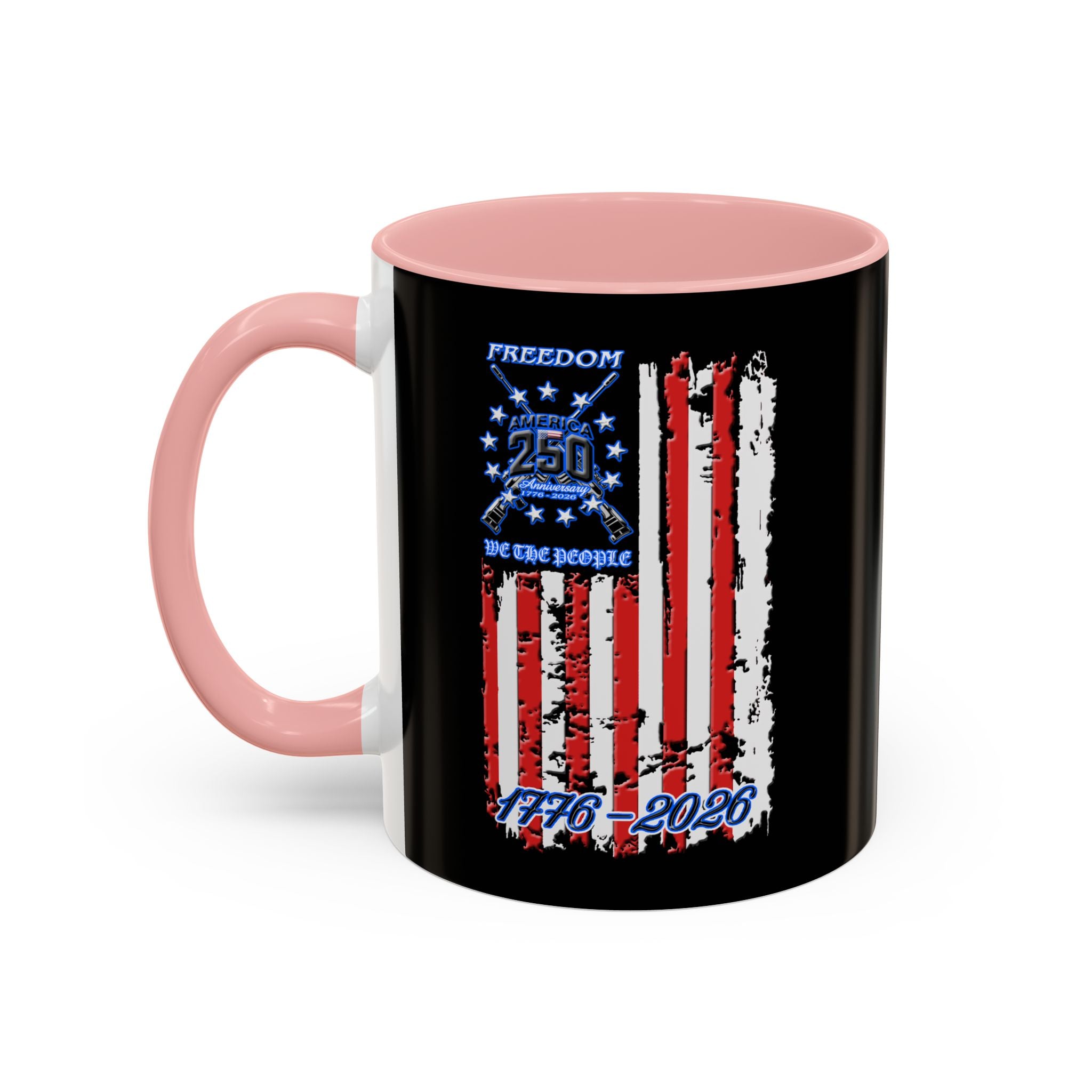 250 Anniversary Freedom 1776–2026 / Accent Coffee Mug 11/15oz