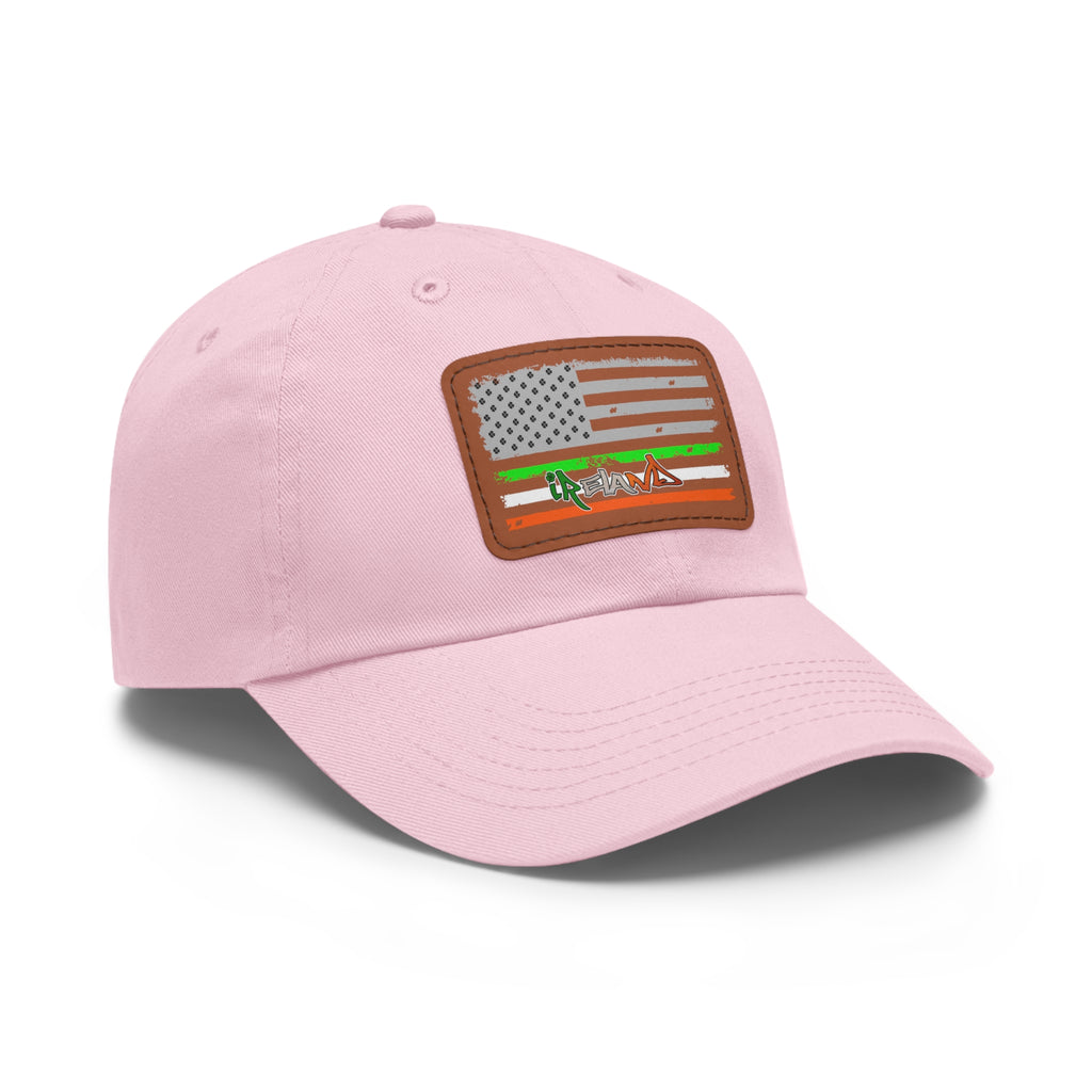 American/Ireland Flag / Leather Patch