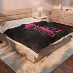 Queen Crown / Velveteen Plush Blanket