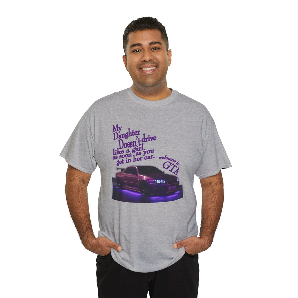Daughter Doesn't Drive Like A Girl Purple
