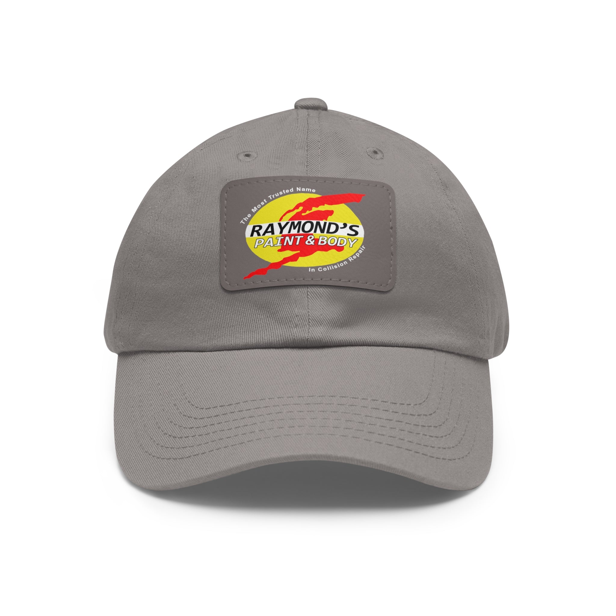 Raymond's Paint & Body Logo / Leather Patch Hat