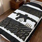 Black Guns Matter / Velveteen Plush Blanket