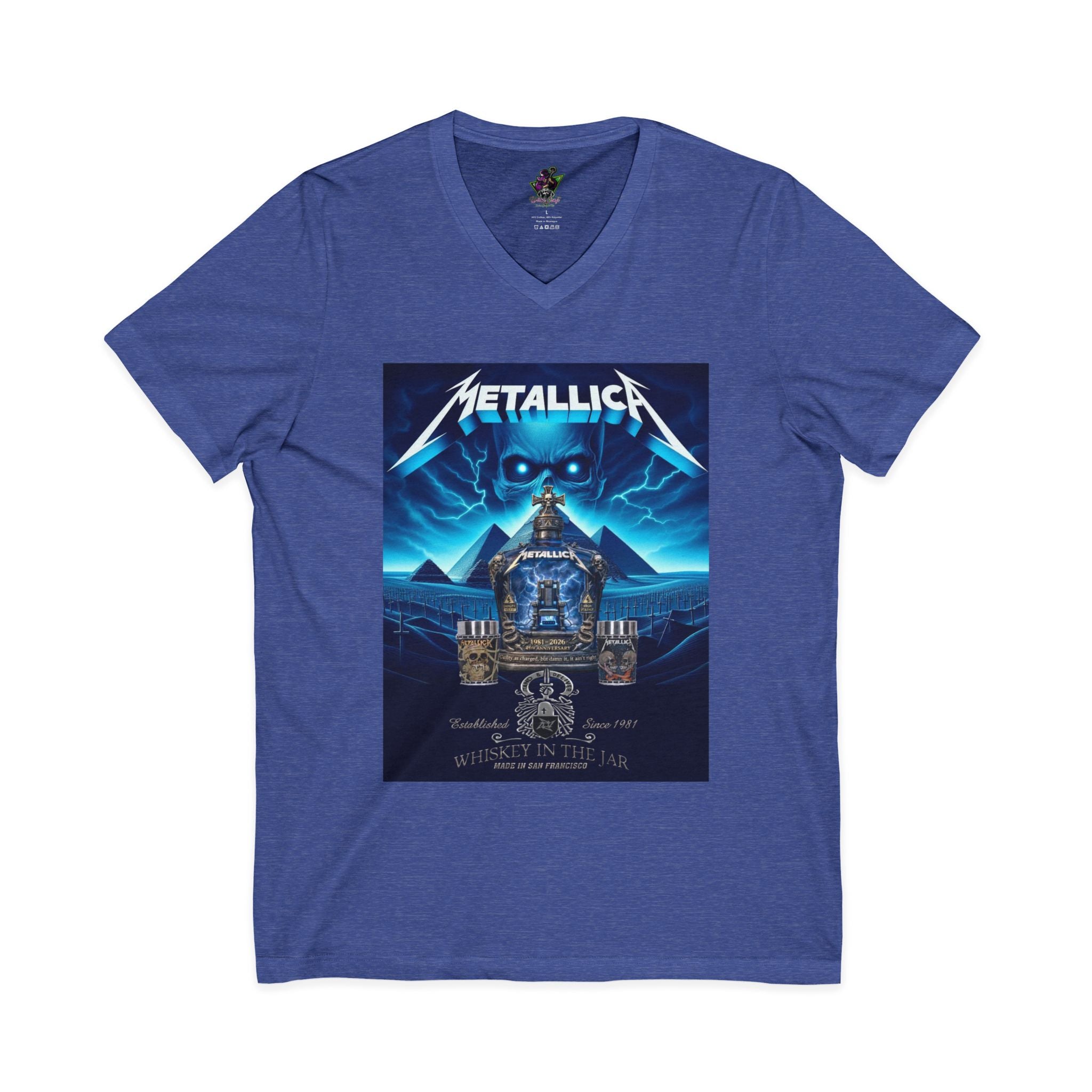 Metallica Whiskey in Jar / V-Neck Tee