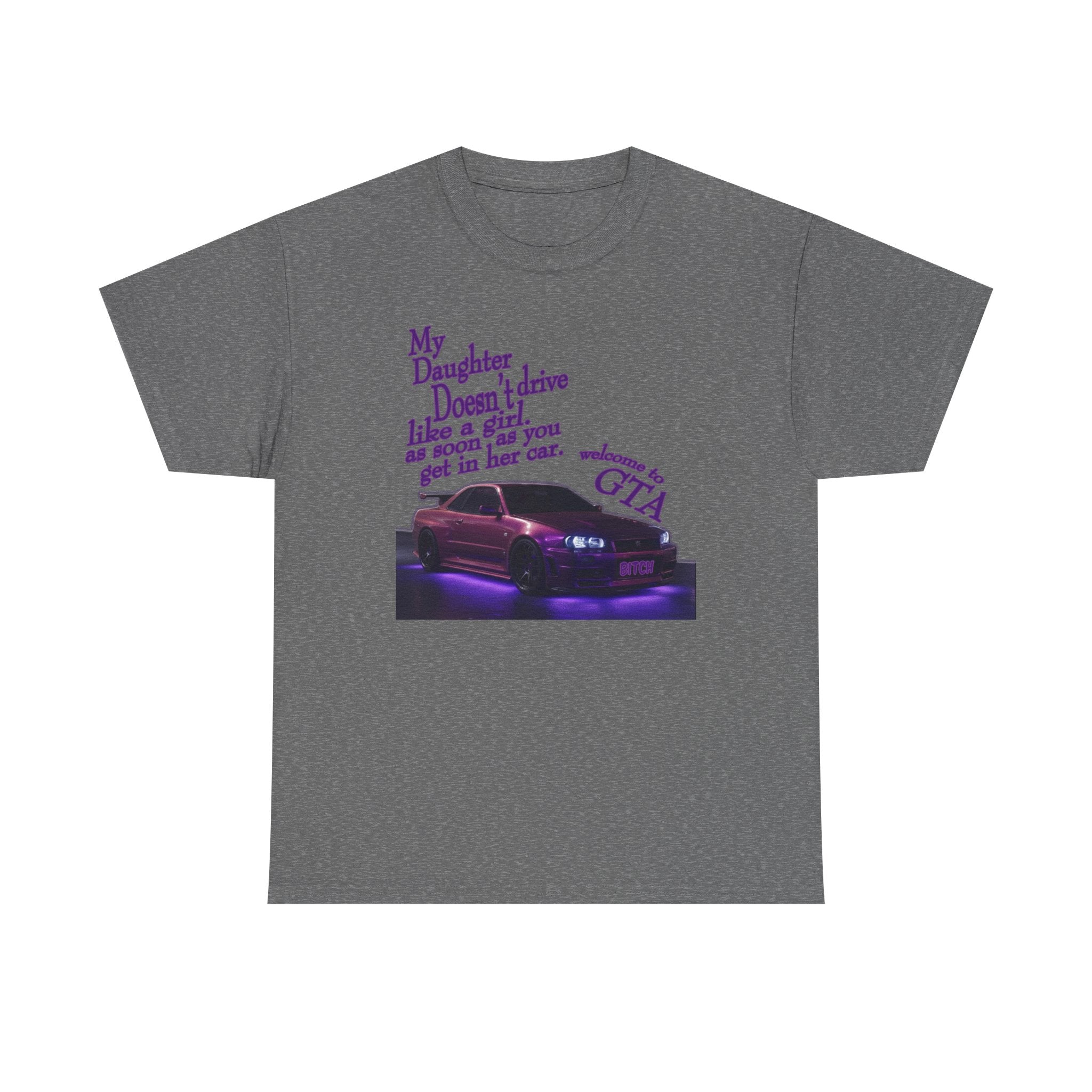 Daughter Doesn’t Drive Like A Girl Purple