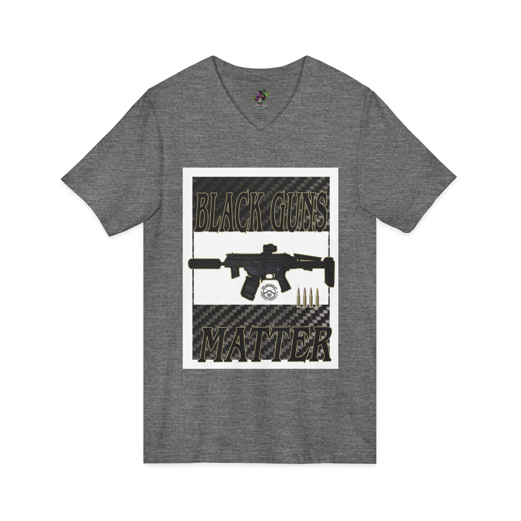 Black Guns Matter / V-Neck Tee