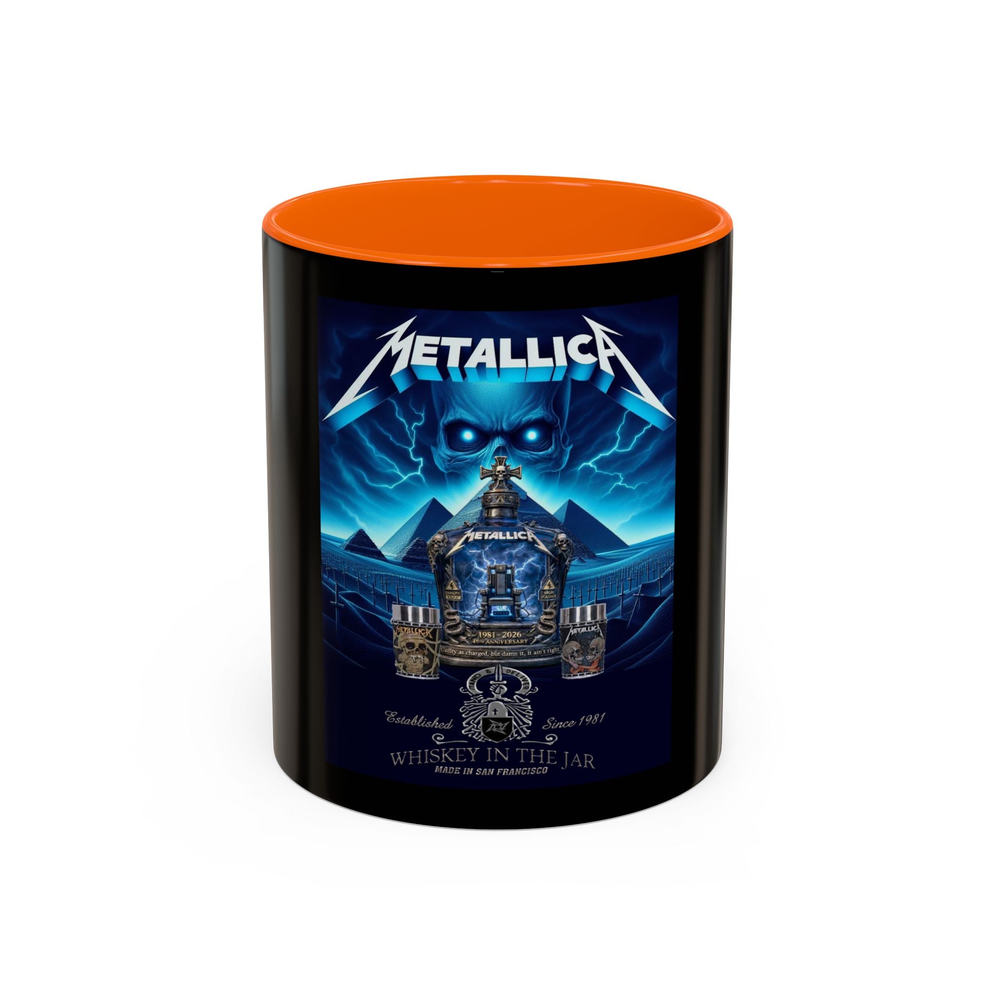 Metallica Whiskey in Jar / Accent Coffee Mug 11/15oz