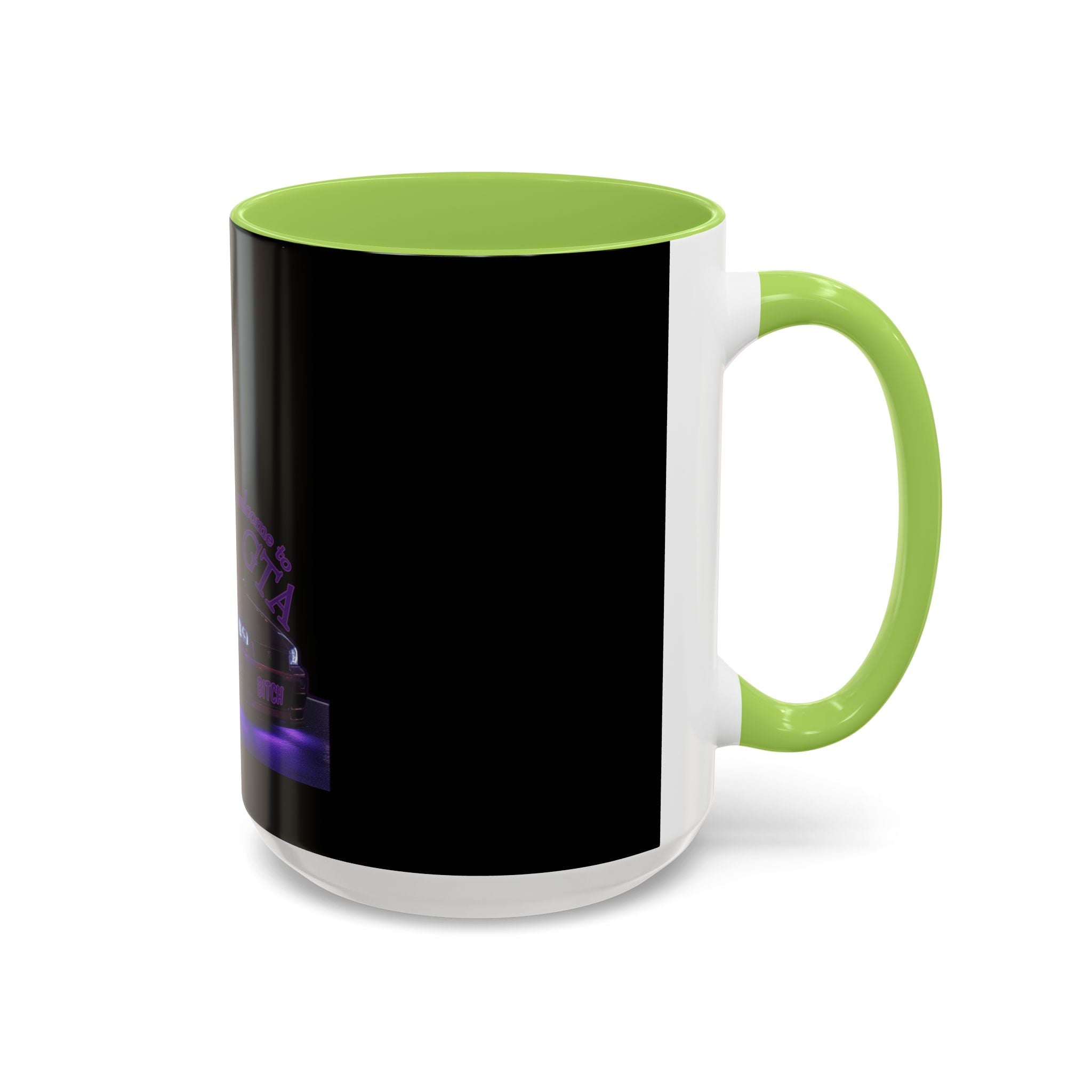 Daughter Doesn't Drive Like A Girl Purple / Accent Coffee Mug 11/15oz