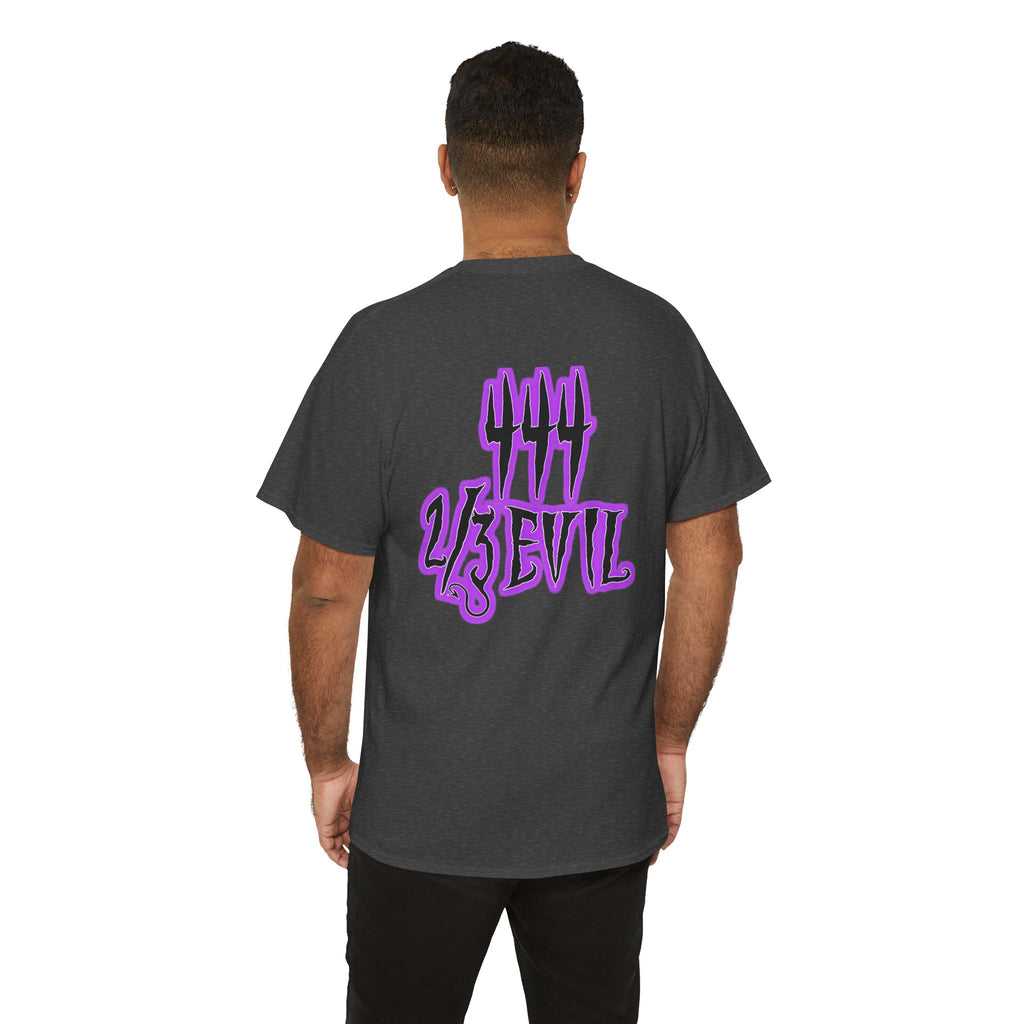 2/3 Evil Gothic Purple Script