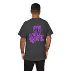2/3 Evil Gothic Purple Script