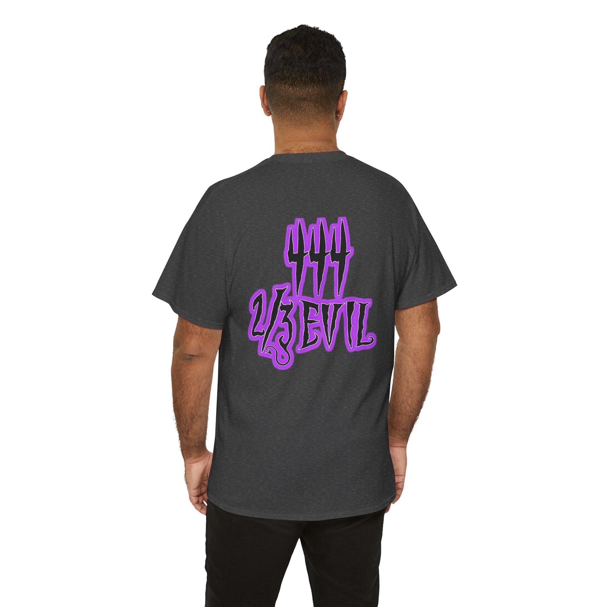 2/3 Evil Gothic Purple Script