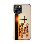 Genesis 1:1 Verse Revelations End:End / Tough Phone Case