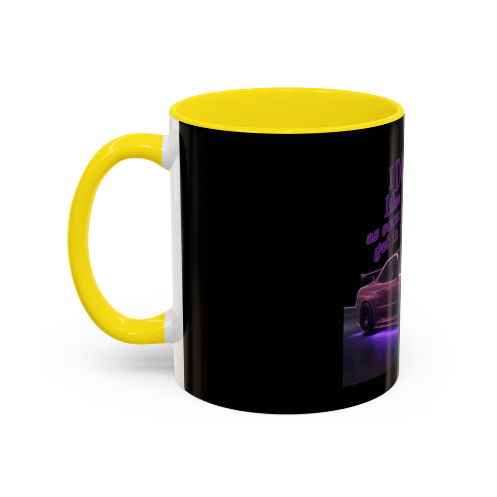 Don't Drive Like a Girl Purple / Accent Coffee Mug 11/15oz