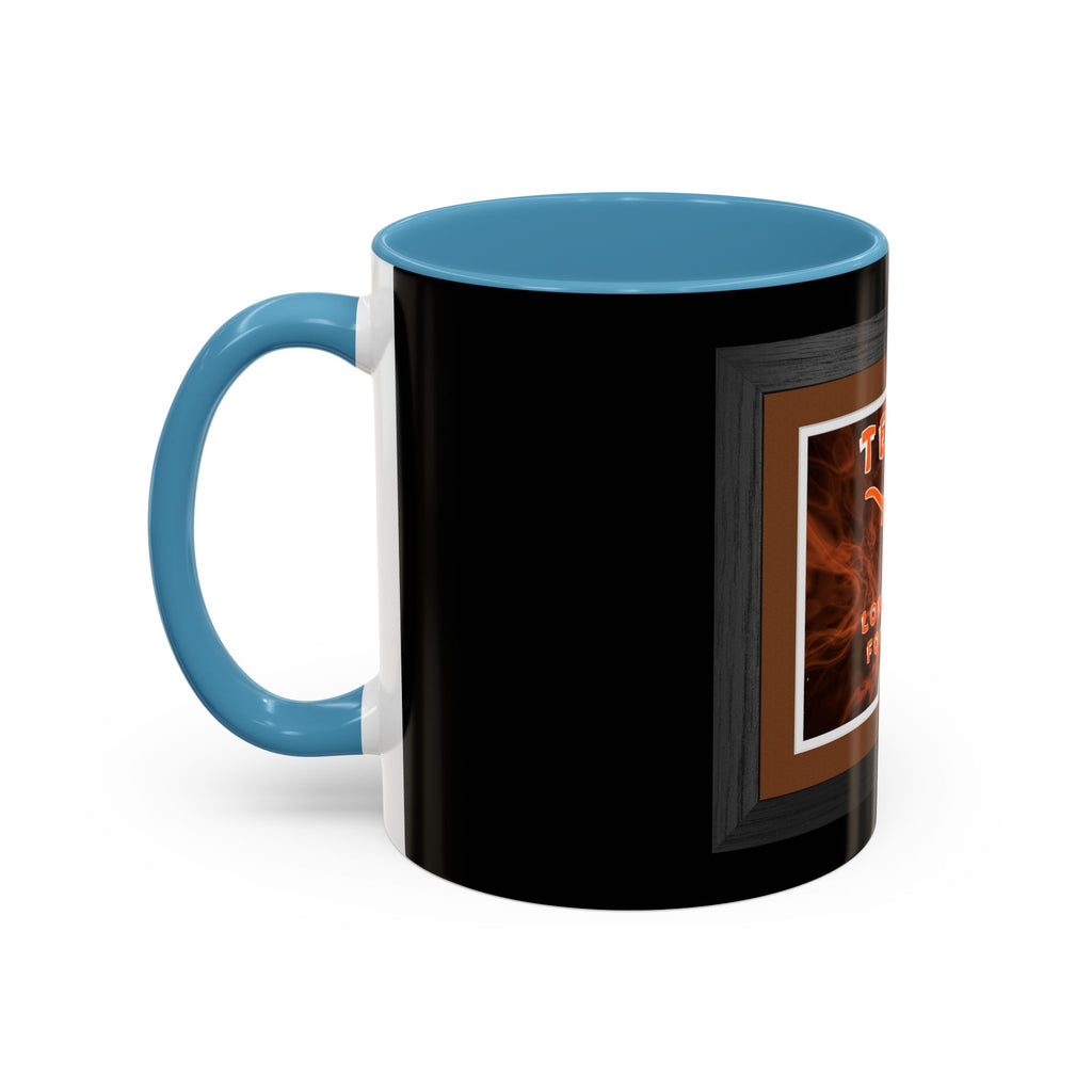Texas Longhorns Framed / Accent Coffee Mug 11/15 oz