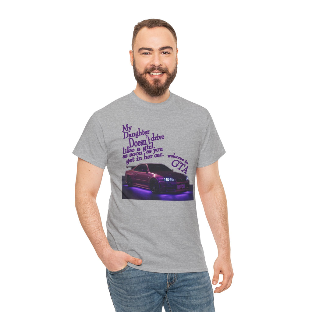 Daughter Doesn’t Drive Like A Girl Purple