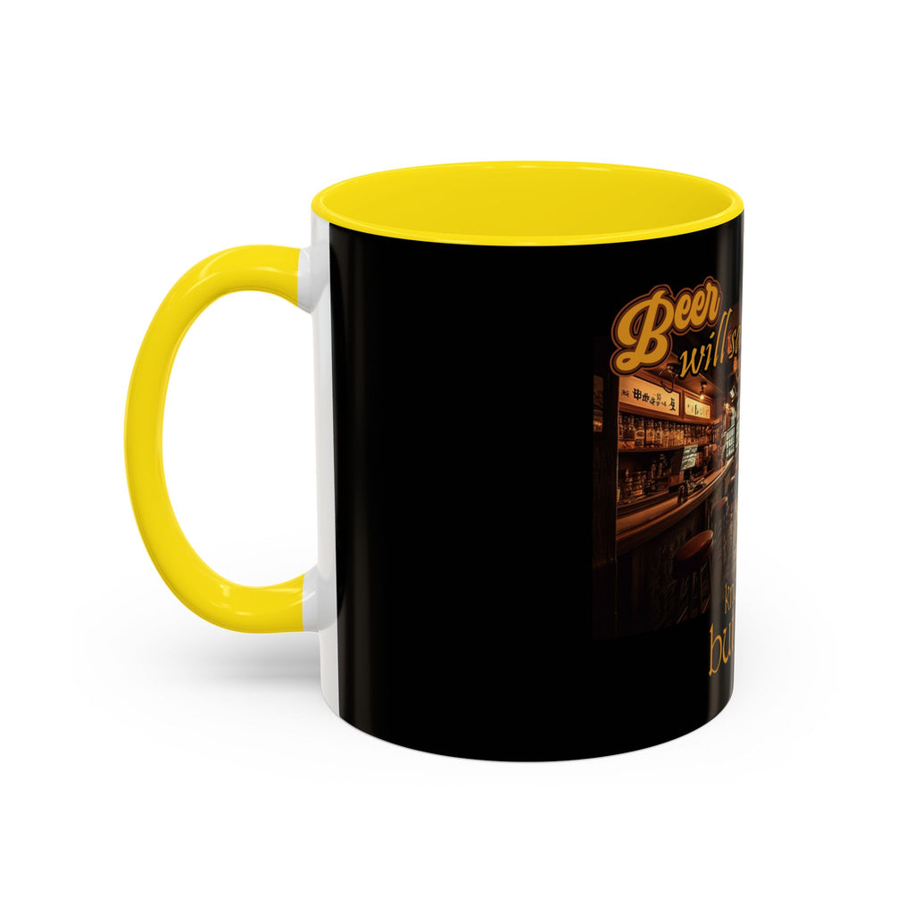Beer Will Save The World / Accent Coffee Mug 11/15oz