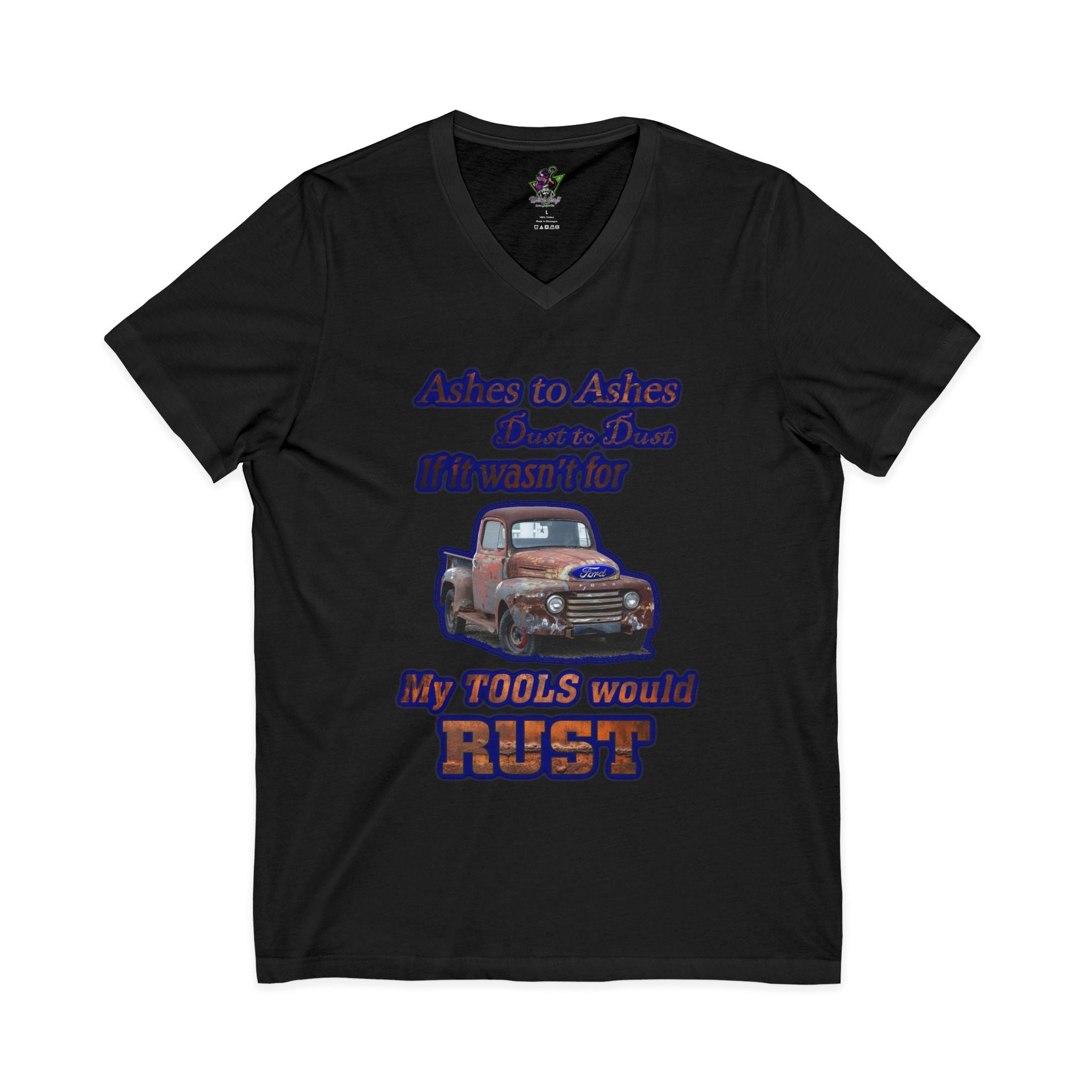 Ashes To Ashes Dust To Dust / V-Neck Tee