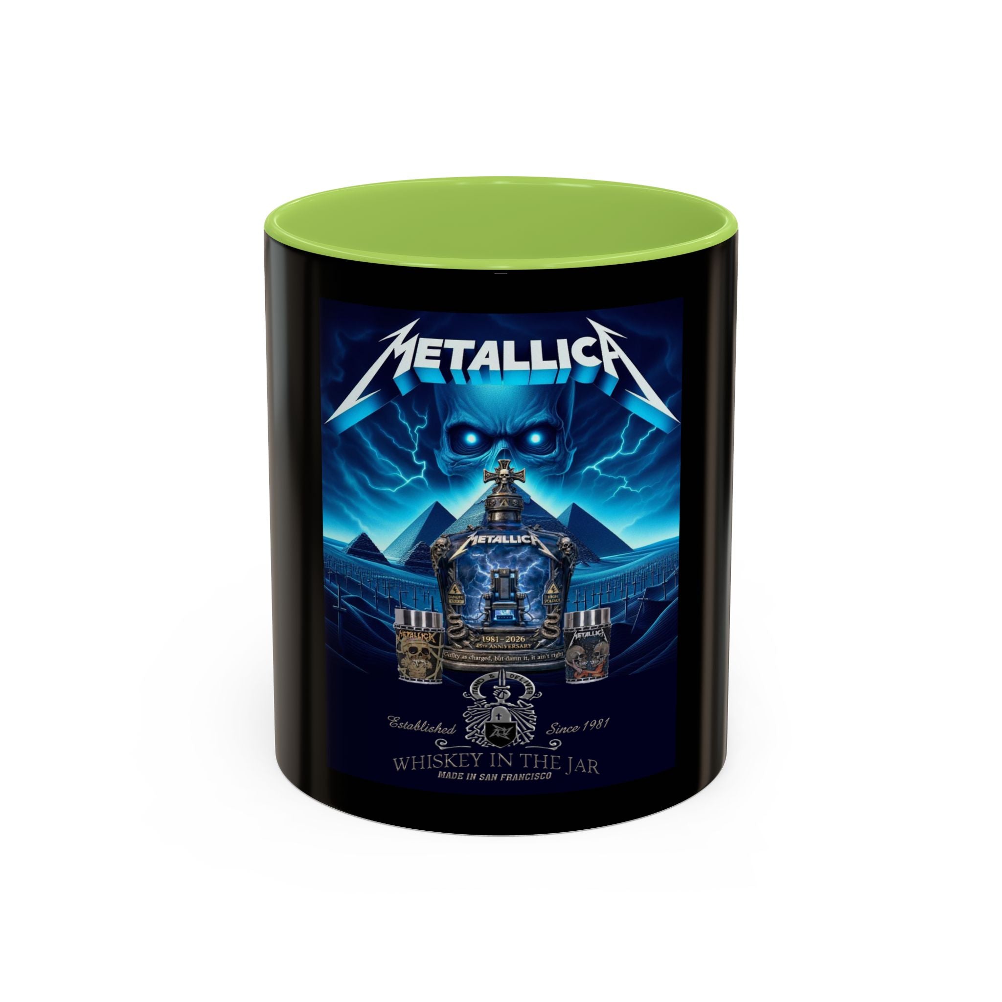 Metallica Whiskey in Jar / Accent Coffee Mug 11/15oz