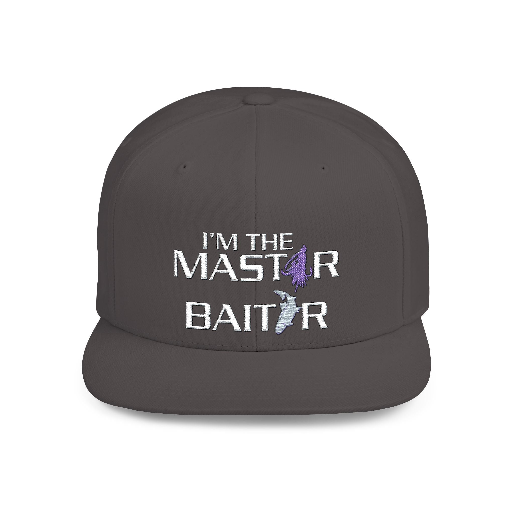The Master Baiter / Flat Bill Snapback