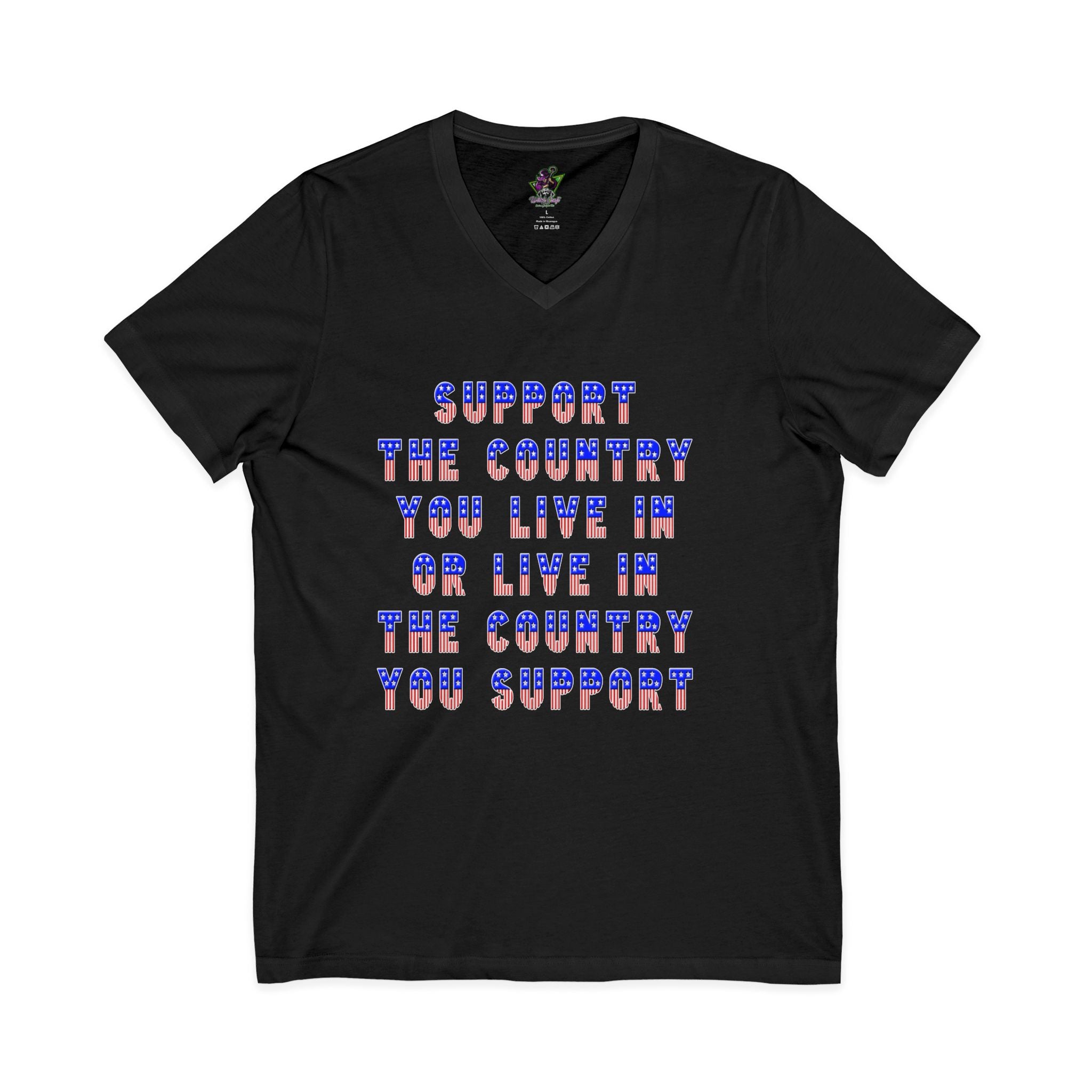 Support the Country / V-Neck Tee