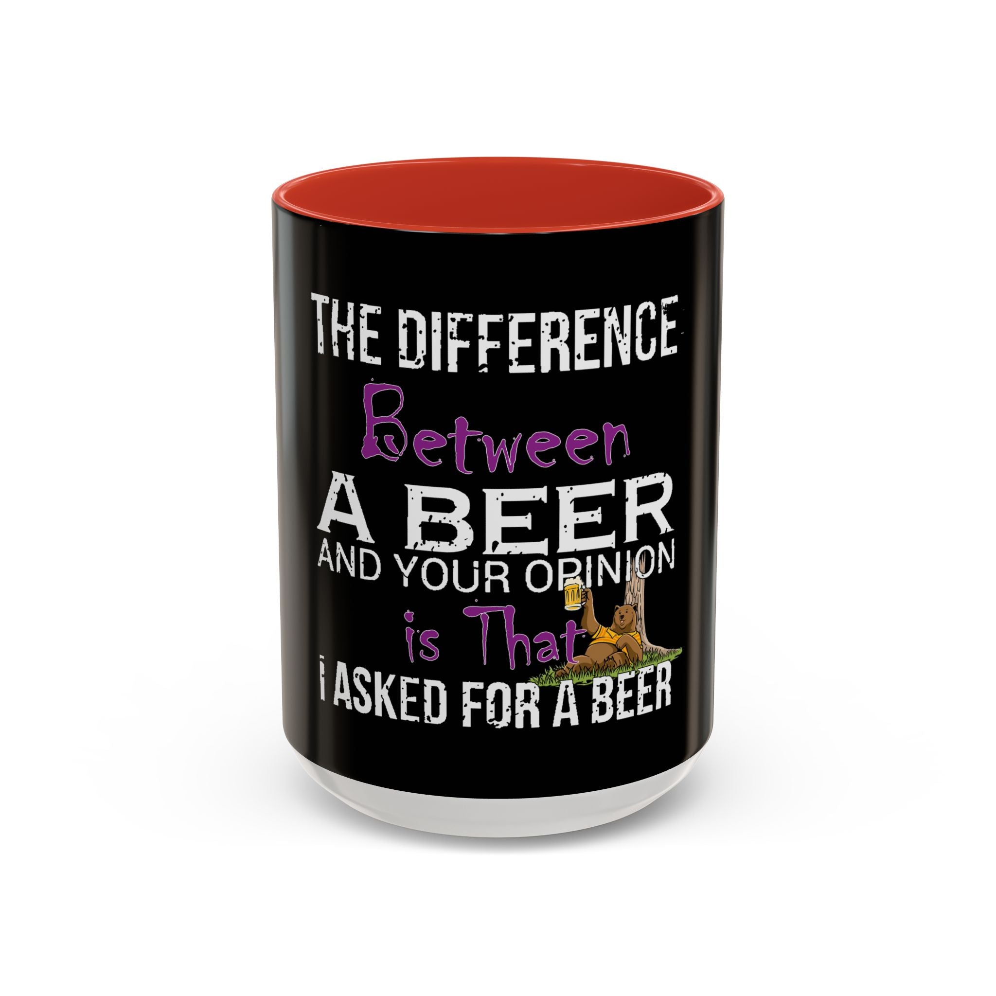 Difference Between Beer / Accent Coffee Mug 11/15oz