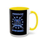 250 Anniversary Freedom 1776–2026 / Accent Coffee Mug 11/15oz