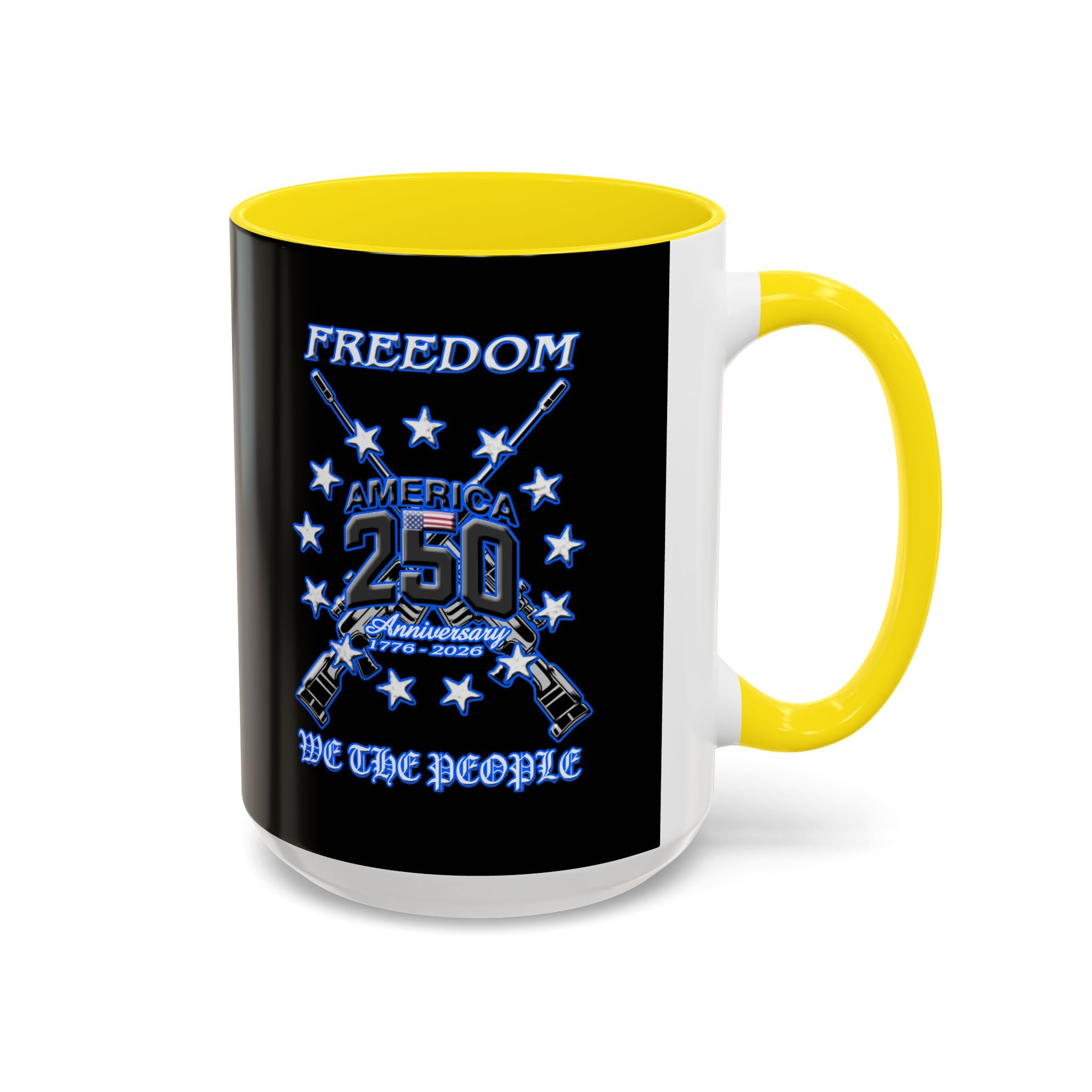 250 Anniversary Freedom 1776–2026 / Accent Coffee Mug 11/15oz