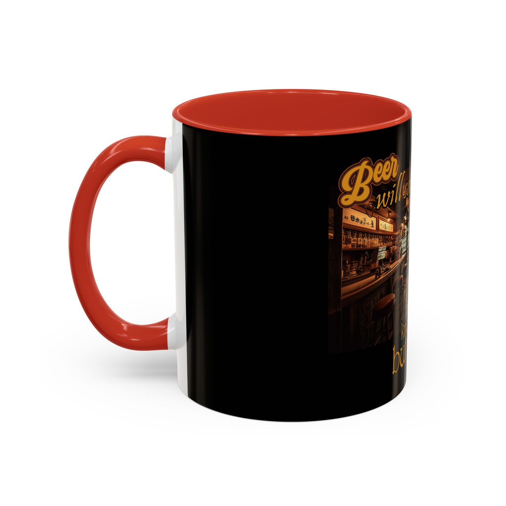 Beer Will Save The World / Accent Coffee Mug 11/15oz