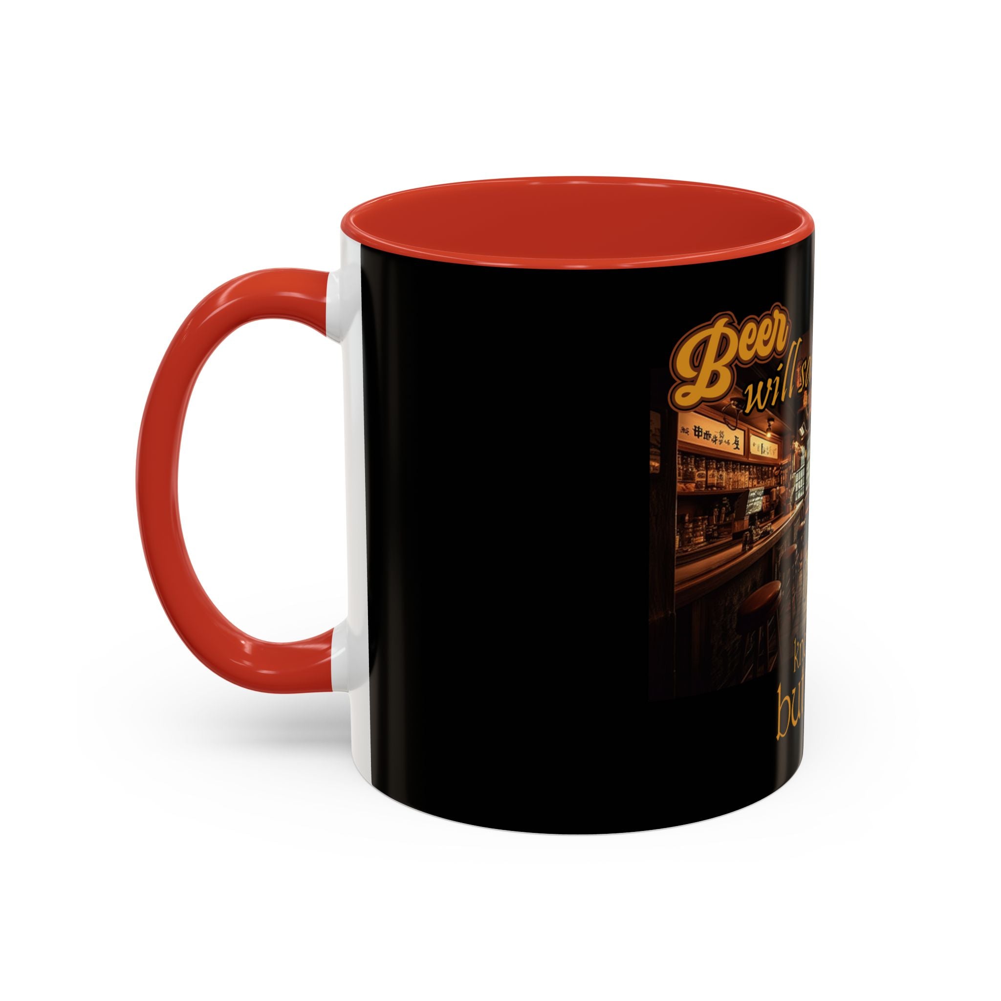 Beer Will Save The World / Accent Coffee Mug 11/15oz