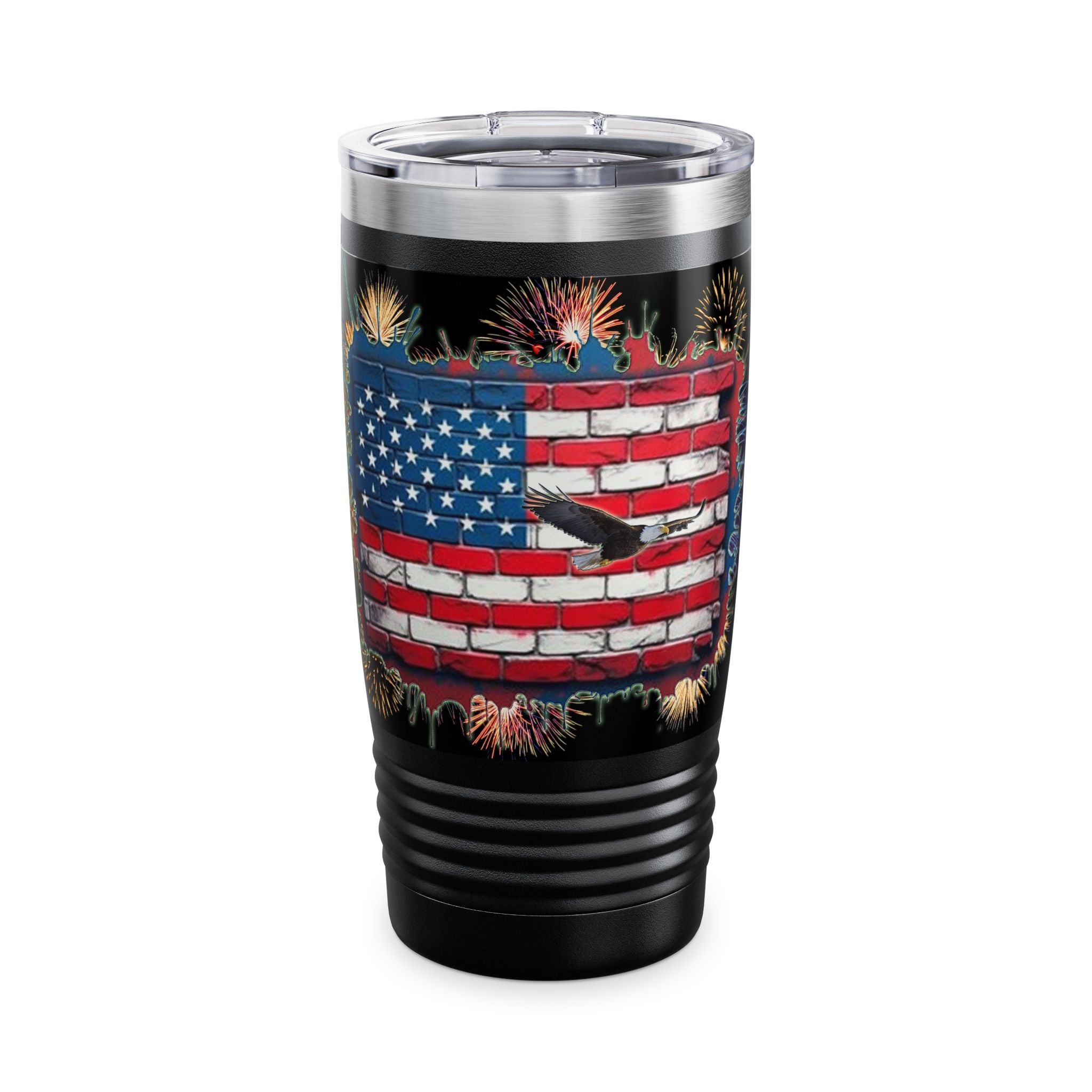 American Brick Flag /Insulated Tumbler 20oz