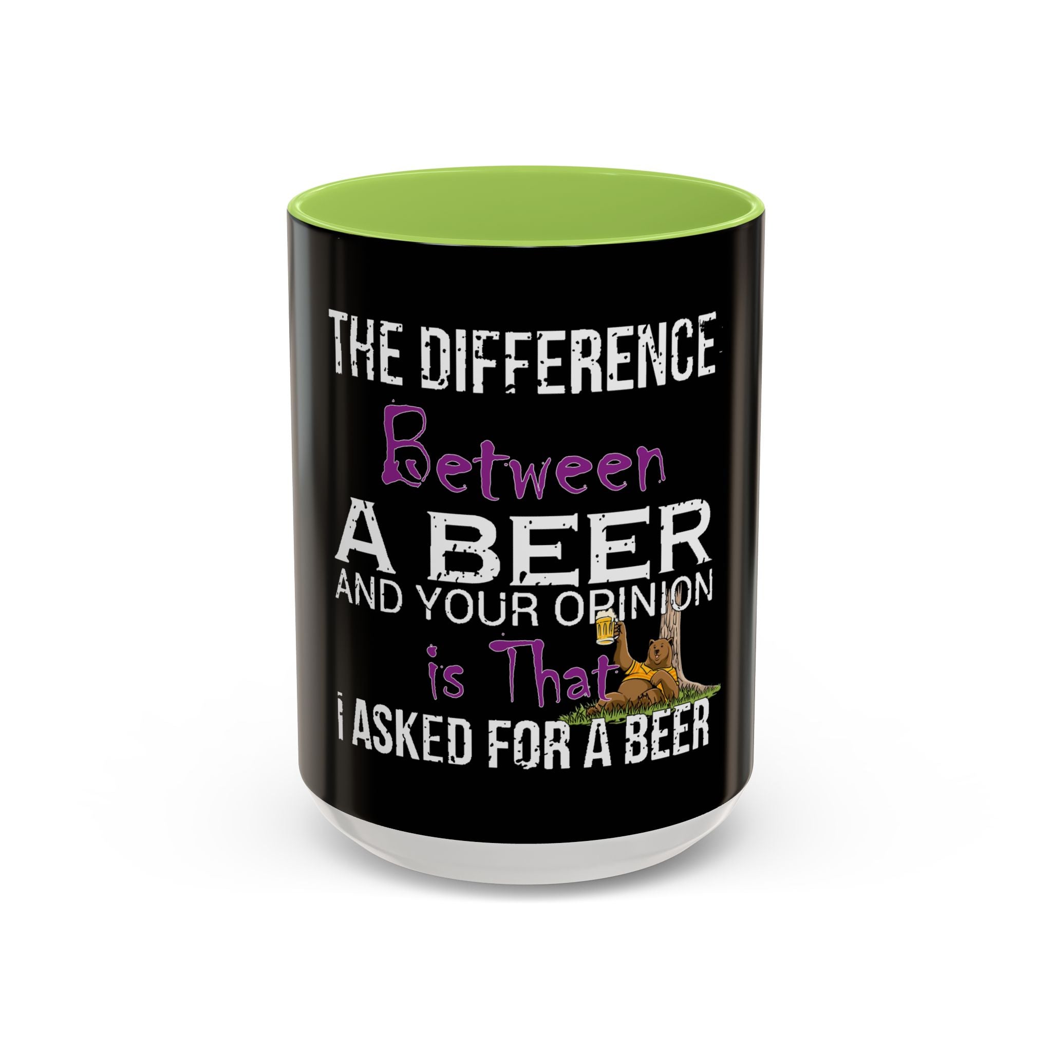 Difference Between Beer / Accent Coffee Mug 11/15oz